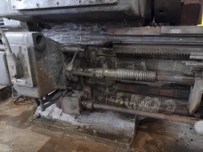 2A WARNER & SWASEY MODEL #M-3470 CROSS SLIDING TURRET LATHE: YOBRO #25009