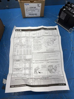 Eaton - Cutler Hammer C25DNF350B - Contactor 3 Pole, 50Amp, 240V