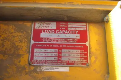 Used 2012 LOAD LIFTER 2416-12D Internal Combustion Forklifts: Pneumatic Tire Manitoba CA | Conquest Truck & Auto Sales #1421379