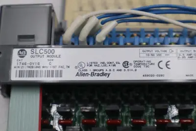 Allen Bradley 1746-OV16 Ser. C Output Module SLC 500 1746OV16 AB STOCK K-84-D