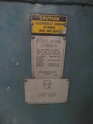1984 DAVIS STANDARD 150INDS-20 Extrusor de plástico 1 - 1,99" | Perry Equipment (37)