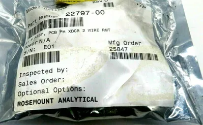 NEW ROSEMOUNT ANALYTICAL 22797-00 TRANSDUCER CIRCUIT BOARD 2279700