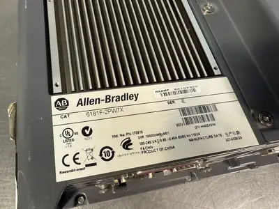 Allen Bradley 6181F-2PW7X /E Pn 170918 / 100-240Vac NO Screen (2.2.4)