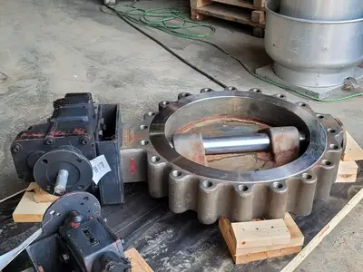 24", Class 150, Triple Offset Butterfly Valve, B16.34