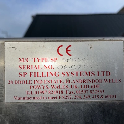 S/S Twin Head Sp Filling Systems Filler