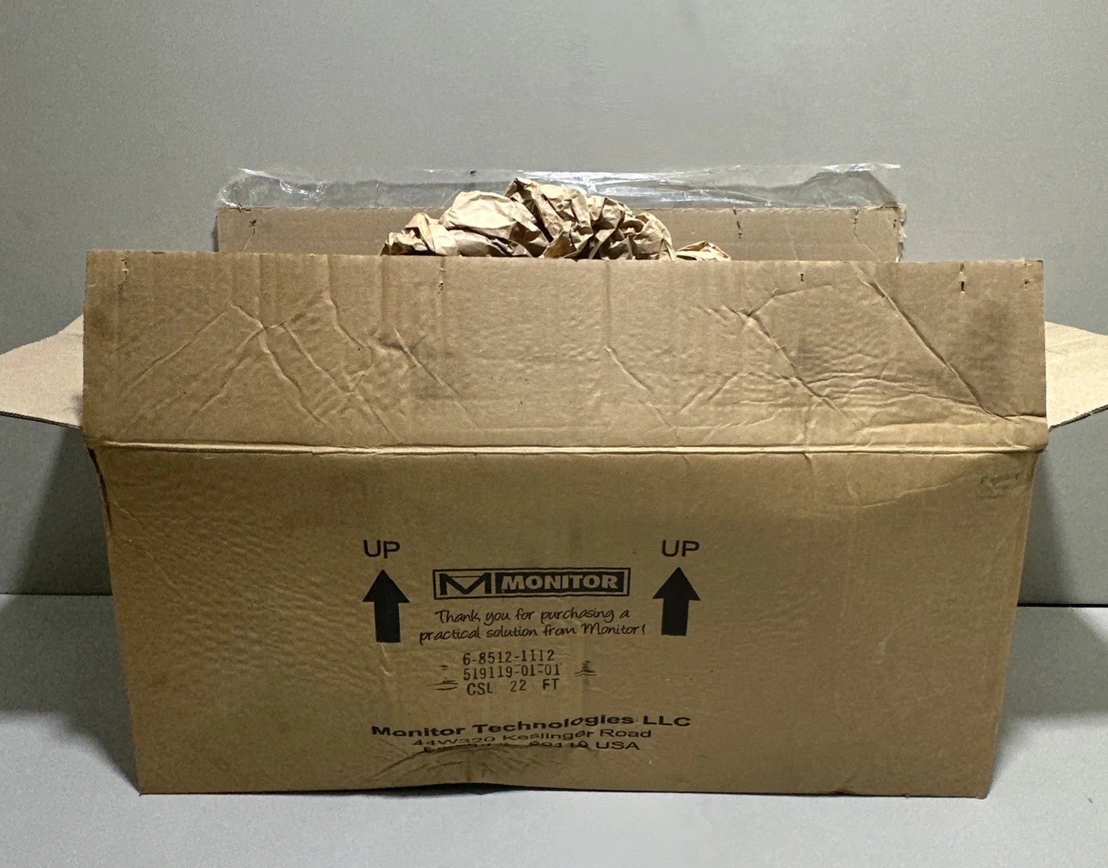 New | in-Stock Monitor Technologies 6-8512-1112 Test Equipment - Other Indiana US | J&J Industrial Supply #1309846