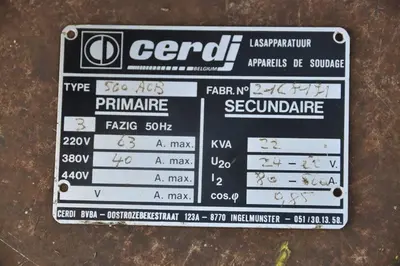 USED CERDI 560 AMP