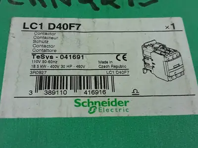 NEW SCHNEIDER ELECTRIC LC1D40F7