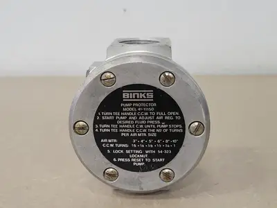 USED BINKS 41-11150