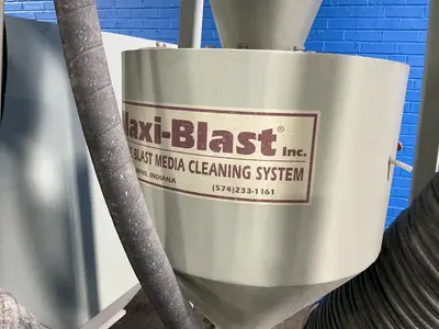 Used 2013 MAXIBLAST MBB4848 Blast Room (Manual Booth) Ohio US | HGR 24 #1462278