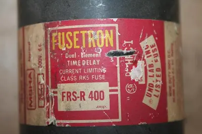 USED FUSETRON FRS-R-400