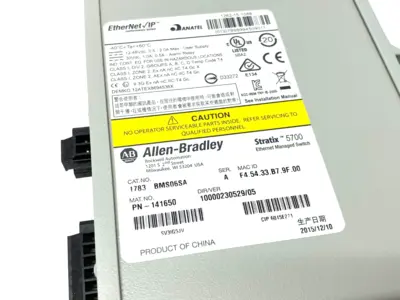 Used Allen-Bradley Ser. A Stratix 5700 Managed Ethernet Switch Network Switches Michigan US | Maverick Industrial Sales #1487484