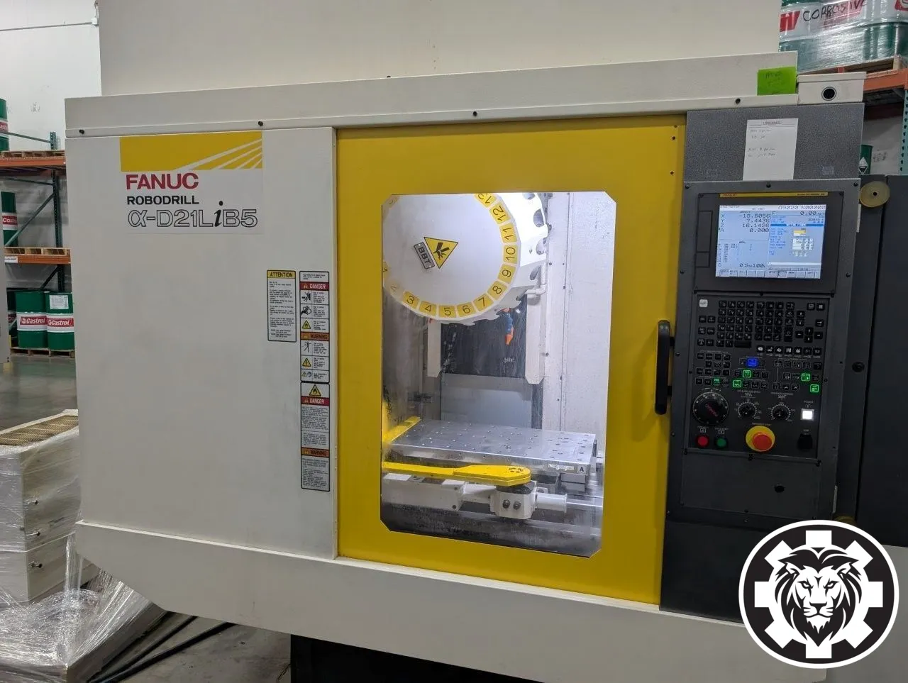 Fanuc Robodrill a-D21L-iB5, 2018 - Pallet Changer