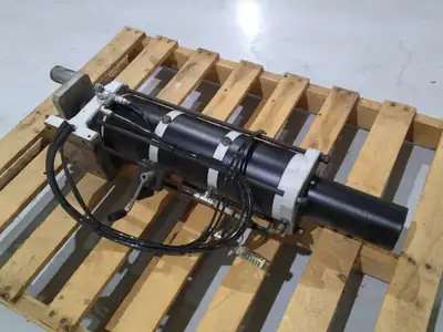 Used SCHMIDT TECHNOLOGY HYDRO PNEUMATIC PRESS CYLINDER 7K LBS/IN 28/85 PSI Automation Control (HMI) | Maverick Industrial Sales #1107380