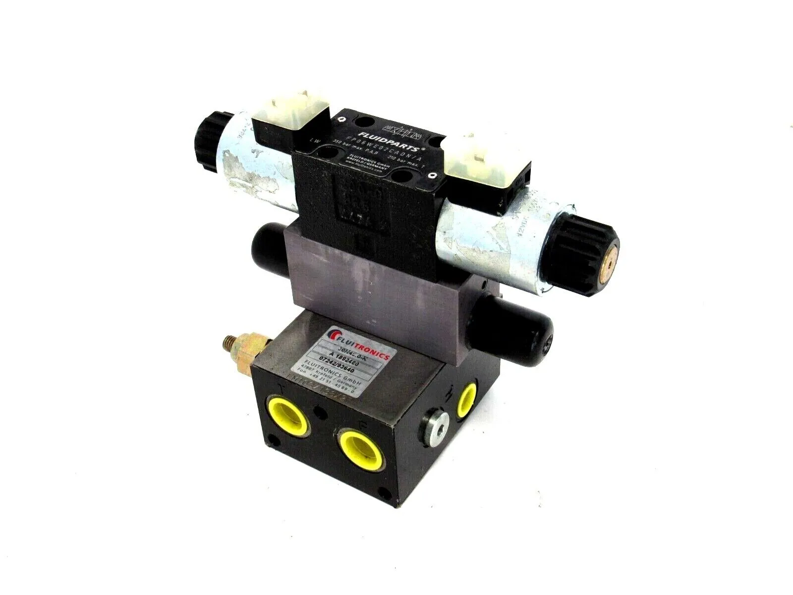 NEW FLUITRONICS 07242/93640 VALVE FP06WE02CADN/A 0724293640