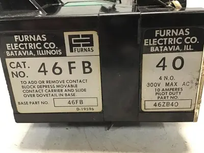 USED FURNAS ELECTRIC CO 46FB