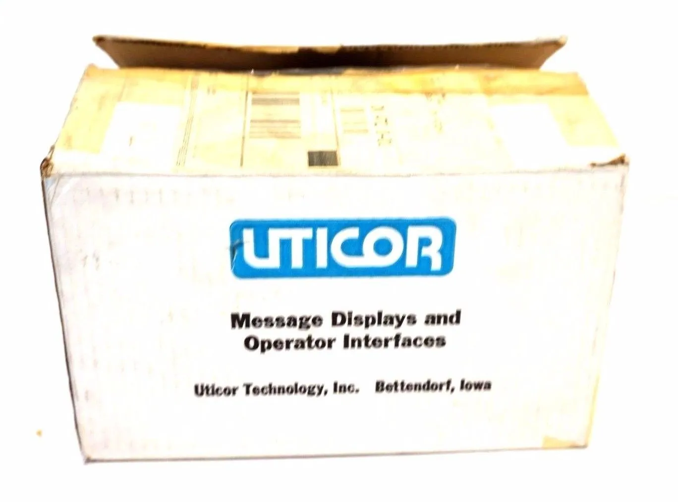 NEW UTICOR 150-115N2L16EX PROGRAMMABLE MESSAGE DISPLAY REV.B 150115N2L16EX
