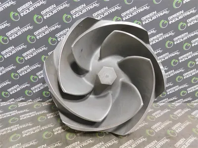 Unbranded 6 Vane Impeller 14.625 in OD 4.5 in W Used