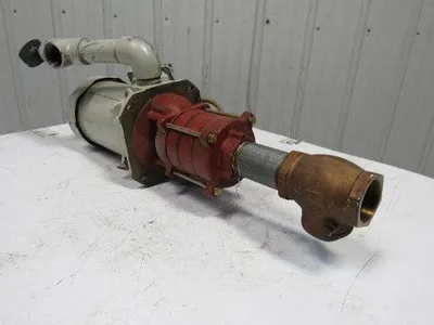 Mitsubishi NQ-1503A Super Line 1.5kW 3Ph 220V 2"Port 3 Stage Piston Coolant Pump
