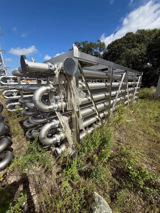 Used 2024 HRS HEAT EXCHANGERS 60X DTI 154/114 6.0 304/316L H Heat Exchangers New York US | Perry Equipment #1538025