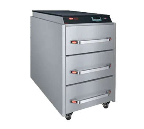 Hatco CDW-3N 16.63" Freestanding Warming Drawer w/ (3) 15" Compartments, 120v