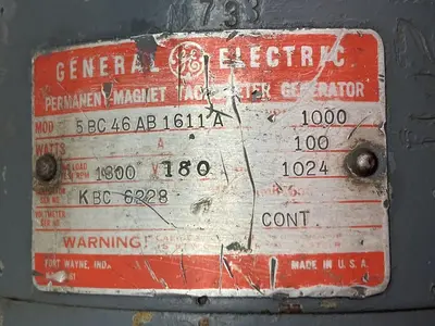 USED GENERAL ELECTRIC 5BC46AB1611A