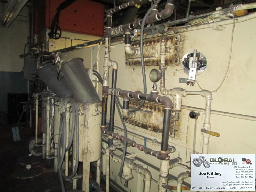 Finishing Equipment Inc 1-CR-SSU-5P Cross Rod 36”W X 20”D Hanging Basket Type Degreaser