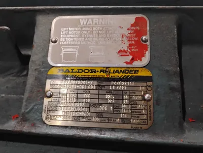 BALDOR RELIANCE 1DVSH44304T-4 Motors | ESS Industrial Equipment Sales (9)
