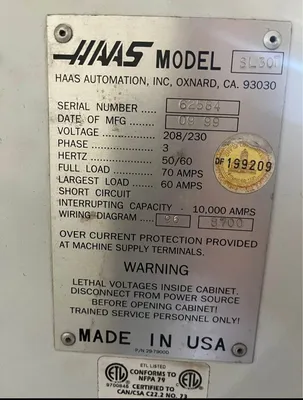 1999 HAAS SL-30T CNC Lathes | Midstate Machinery (17)