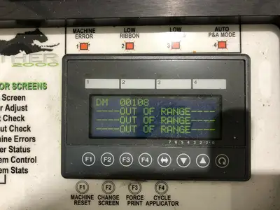 Used Panther 2000 Pressure Sensitive Labelers Michigan US | Maverick Industrial Sales #1398365