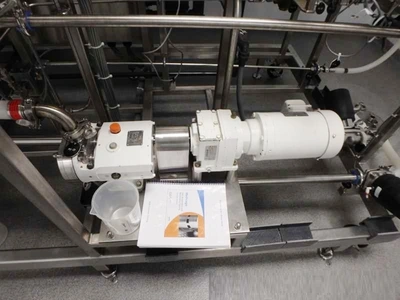 Westfalia CSC 20-06-476 hydro-hermetic clarifier skid.