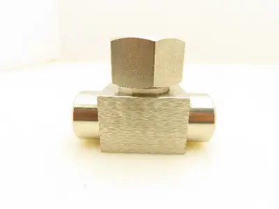 Nupro SS-58F6 Stainless Steel Lift Check Valve 3/8" FNPT 6000 PSI