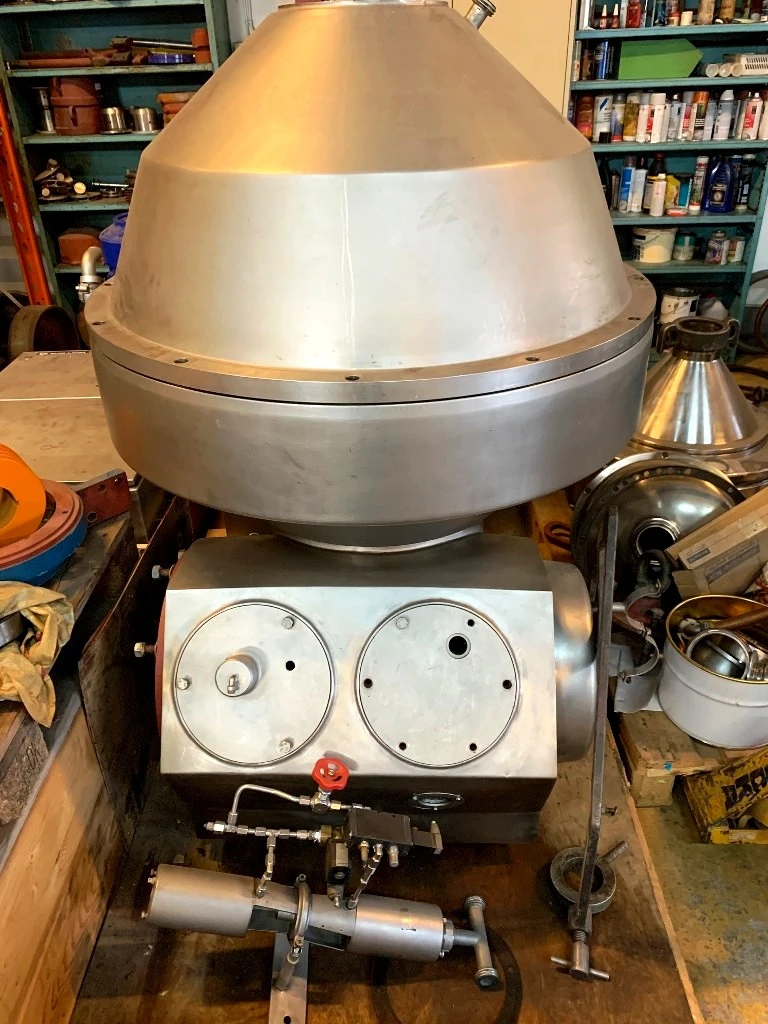 Alfa-Laval SRPX 614 HGV-14H vegetable oil separator, 316SS.