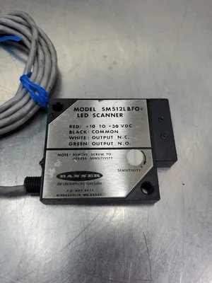 Banner SM512LBFOV 10-30VDC LED Scanner Module. 5E-17