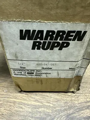 New | in-Stock WARREN RUPP 020-047-007 Misc Electrical & Power Parts | Surplus Asset Holdings #1219433