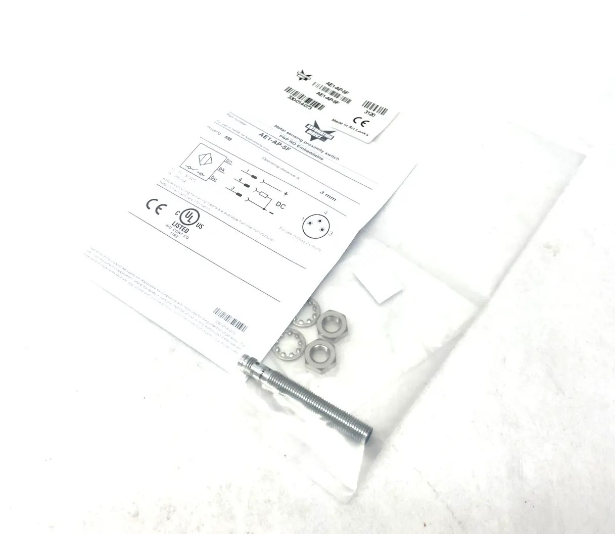 New | in-Stock AutomationDirect AE1-AP-5F Proximity Sensors Michigan US | Maverick Industrial Sales #1398723