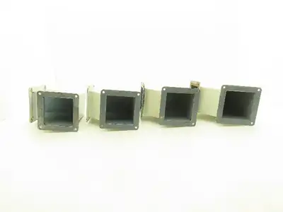 Wiegmann JWL904 4"x 4" Wireway 90° Elbow Feed-Through Lot of 4