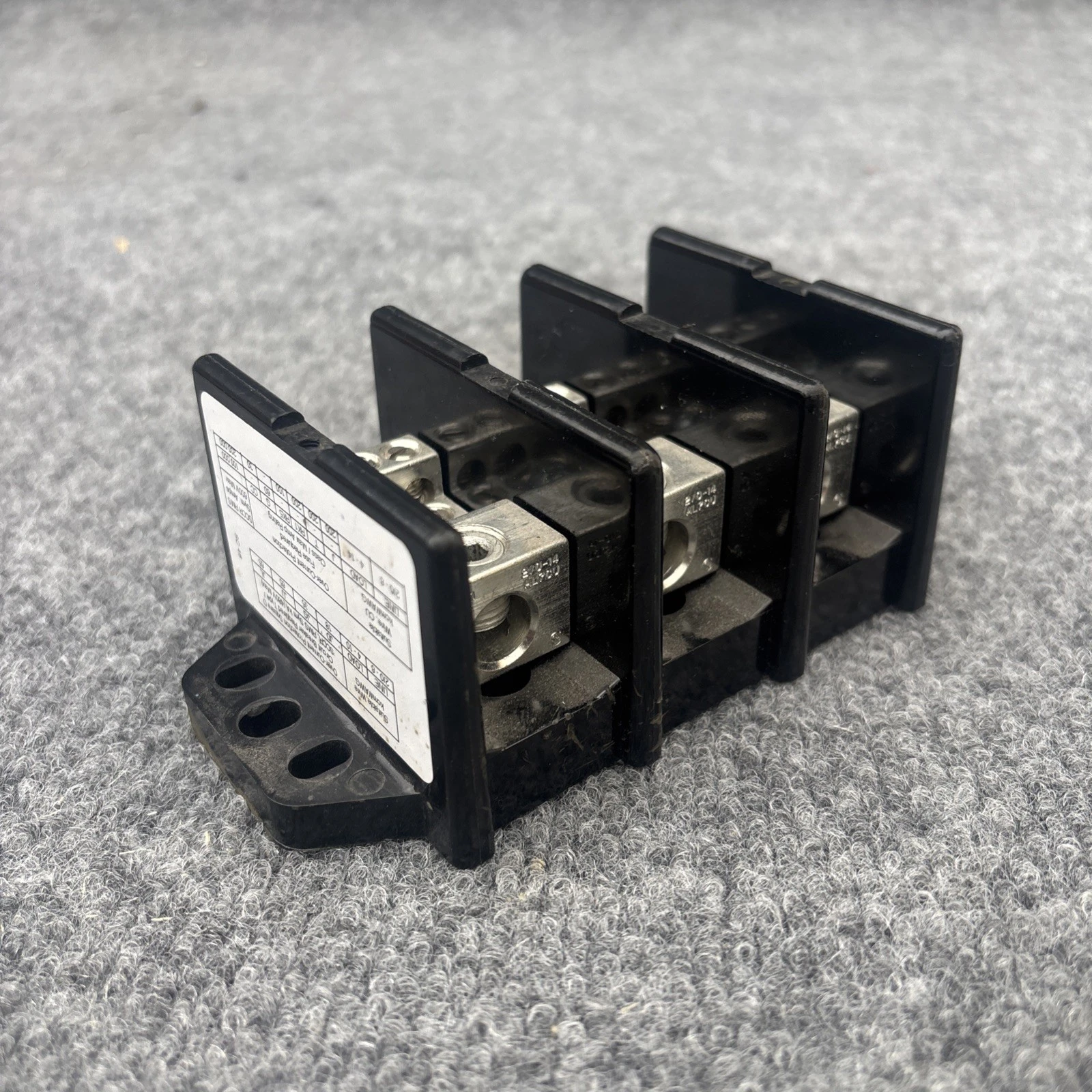 Used Square D 9080 LBA362106 Terminal Blocks California US | Davliegogo LLC #1708005
