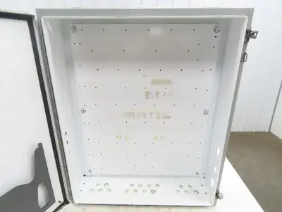 Hoffman A363008LP Wall Mount Electrical Enclosure 36x30x8" w/Backplate Type 12