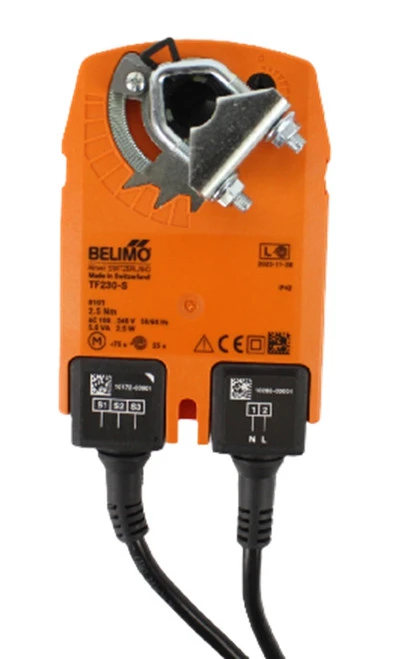Belimo TF230-S Rotary Actuator, Fail-Safe, 2.5 Nm, AC 100...240 V [New]