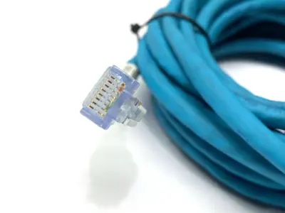USED LUMBERG AUTOMATION ETHERNET CORDSET M12F TO RJ45M 900004096