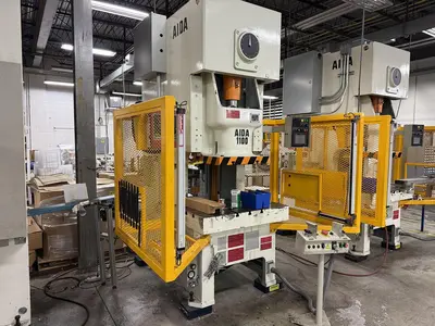 Used 2017 AIDA NC1-1100 Straight Side Presses Michigan US | Midwest Press and Automation #1319639