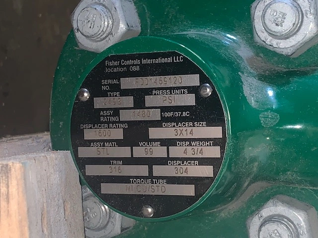 Fisher 249B 1.5" CL600 Level Troll