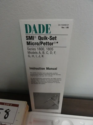 USED DADE SMI QUIKSET