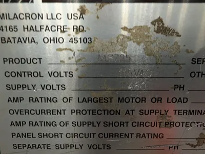 2015 CINCINNATI MILACRON MS725 Injection Molding Horizontal/Vertical | Machinery Network (41)