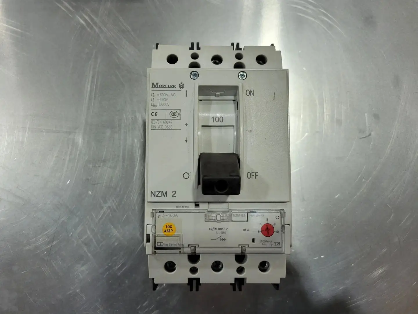 USED MOELLER NZMB2-AF100-BT-NA