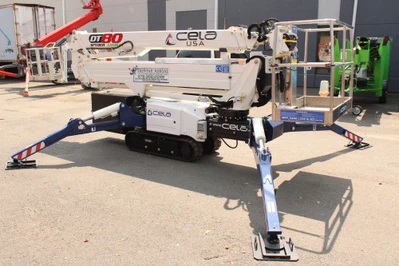 Used 2023 CELA DT80 LITHIUM SPYDER Crawler Boom Lifts Pennsylvania US | National Lift Equipment #1382156