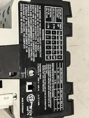 USED MOELLER PKZM0-16