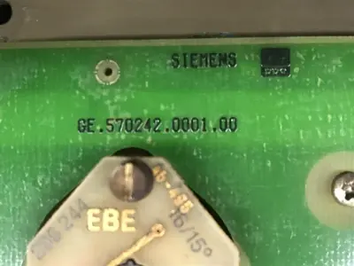 USED SIEMENS CONTROL PANEL 850M/ME 6FC 3481 - 3 EF