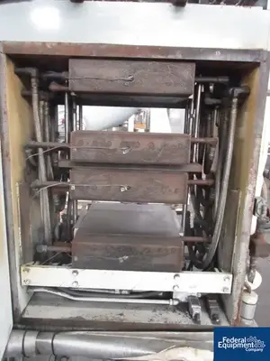 USED TMP 75 Ton TMP Press, 18" x 18"